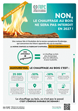 OUI AU CHAUFFAGE AU BOIS!!